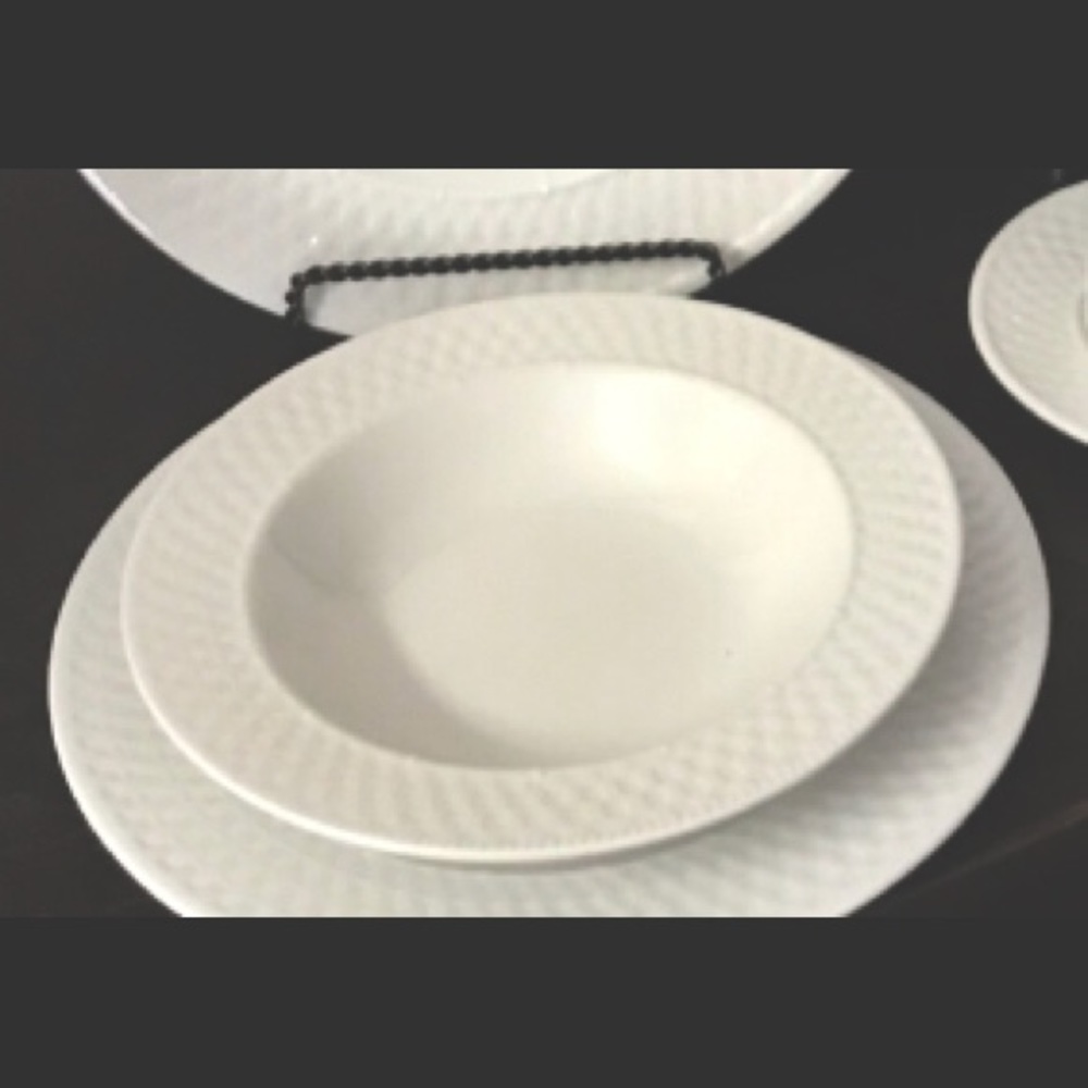 🎁🆕Oneida Basket Weave Dishes, 1-Bowl Only, 8-7/8 inch